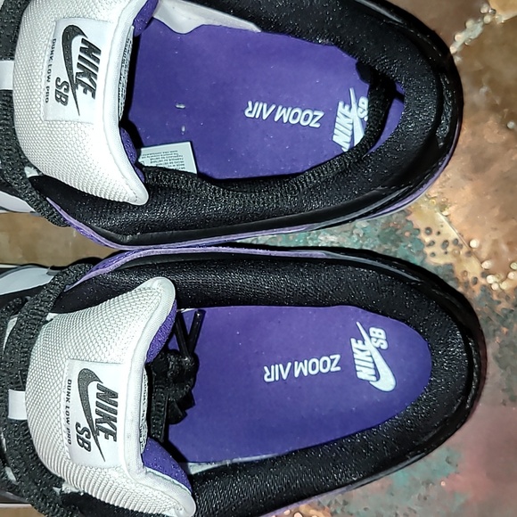 Nike SB Dunk low Pro. Court Purple and black.  Men's size 14 - Picture 9 of 16